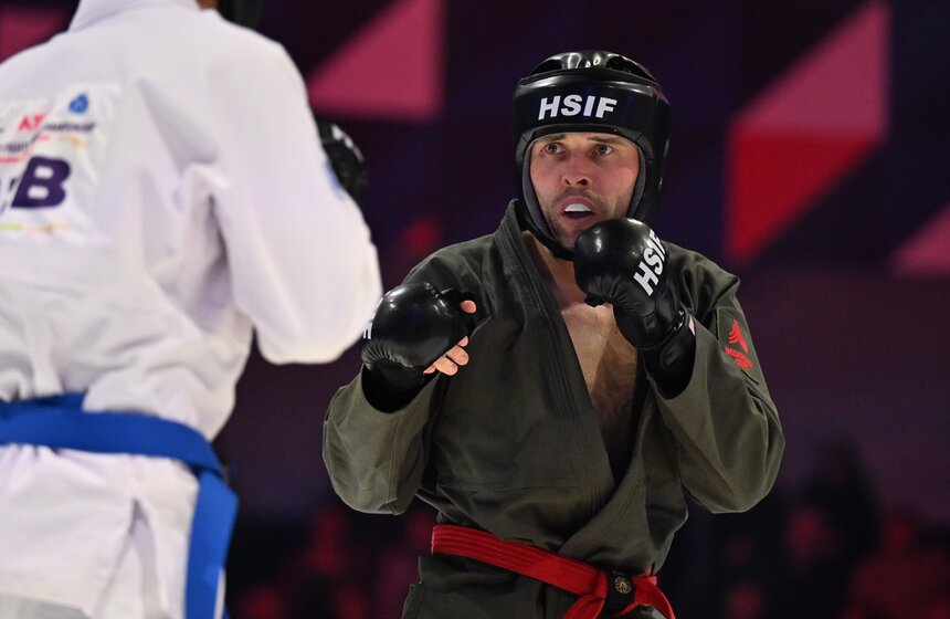 Чемпионат мира по рукопашному бою в абсолютной весовой категории прошел в Москве 15 фото