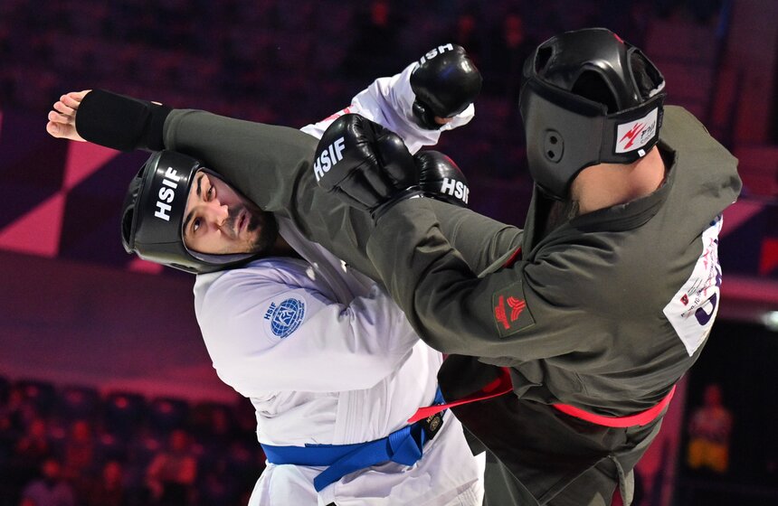 Чемпионат мира по рукопашному бою в абсолютной весовой категории прошел в Москве 19 фото