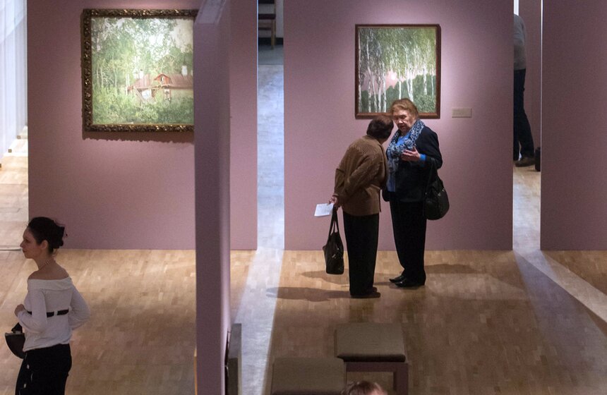 В Третьяковке открылась выставка работ Александра Головина 14 фото