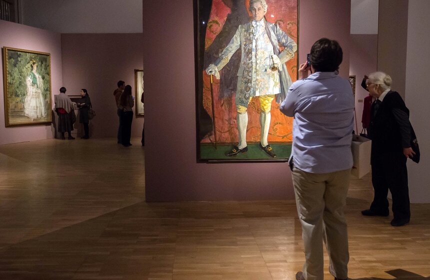 В Третьяковке открылась выставка работ Александра Головина 8 фото