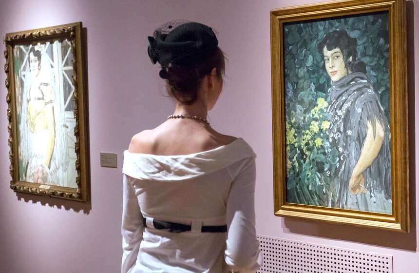 В Третьяковке открылась выставка работ Александра Головина 9 фото