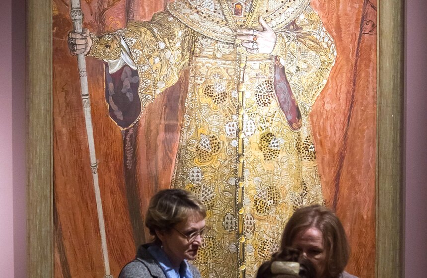 В Третьяковке открылась выставка работ Александра Головина 13 фото