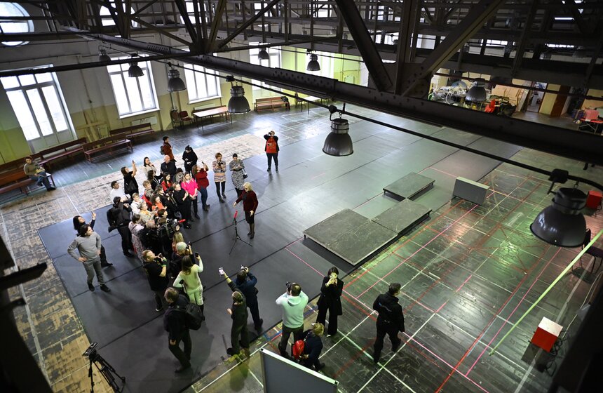 Открытая репетиция спектакля "Роман" прошла в Театре Российской армии 17 фото