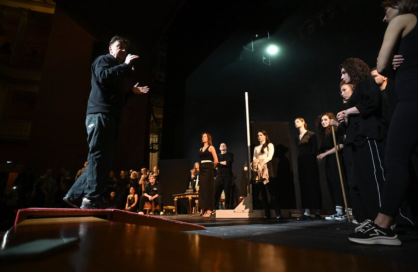 Открытая репетиция спектакля "Роман" прошла в Театре Российской армии 1 фото