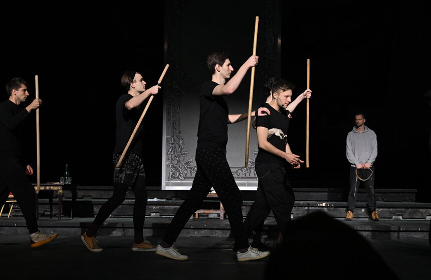 Открытая репетиция спектакля "Роман" прошла в Театре Российской армии 11 фото