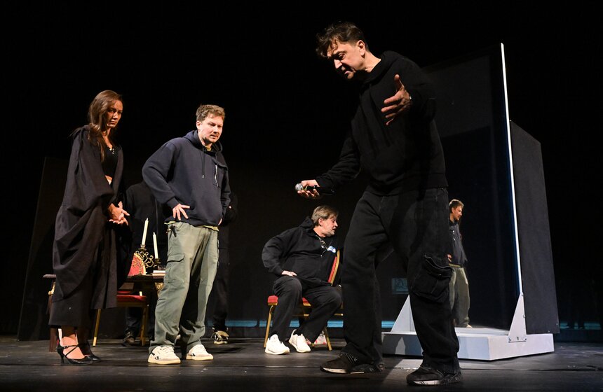 Открытая репетиция спектакля "Роман" прошла в Театре Российской армии 6 фото