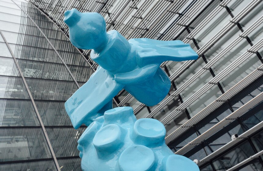 Новые экспонаты появились на фестивале "Здесь и сейчас" в центре "Сколково" 13 фото