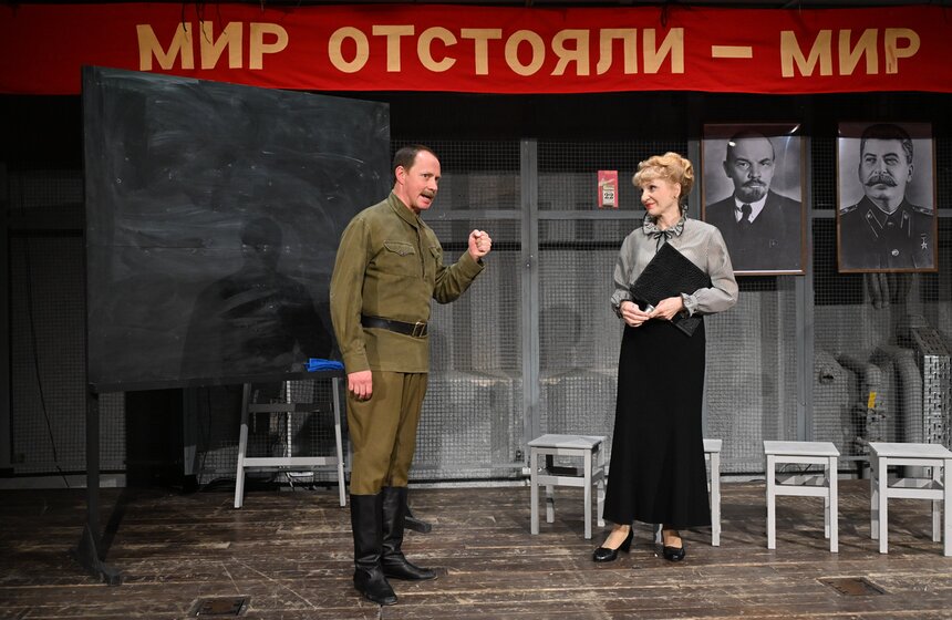 Состоялся пресс-показ премьерного спектакля "Завтра была война" по повести Васильева 4 фото