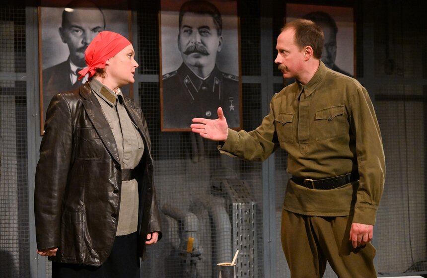 Состоялся пресс-показ премьерного спектакля "Завтра была война" по повести Васильева 14 фото