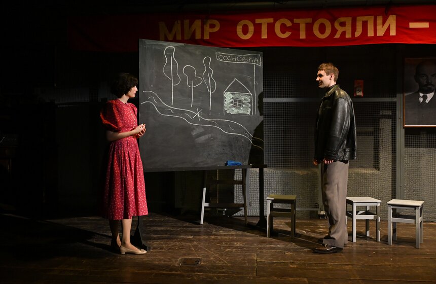 Состоялся пресс-показ премьерного спектакля "Завтра была война" по повести Васильева 19 фото