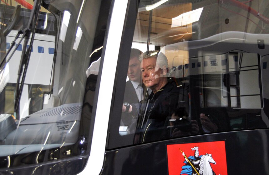 Сергей Собянин посетил московское трамвайное депо 10 фото