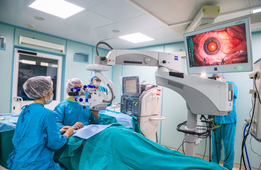 Московскому офтальмологическому центру на базе ММНКЦ им. С. П. Боткина исполнилось 5 лет 17 фото