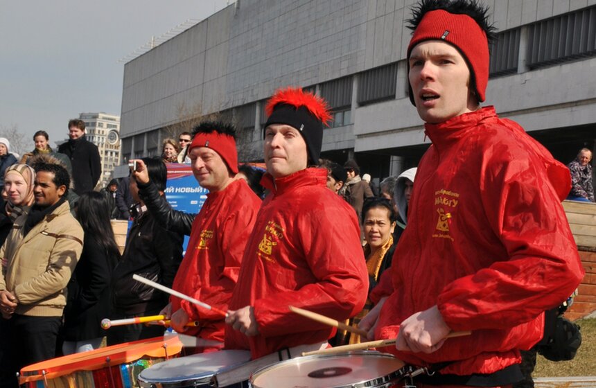 В Парке искусств "Музеон" отмечают Лаосский Новый год 8 фото