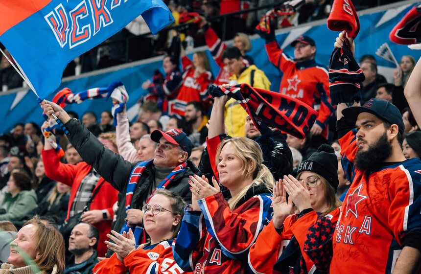 ЦСКА обыграл "Динамо" в матче КХЛ 30 фото