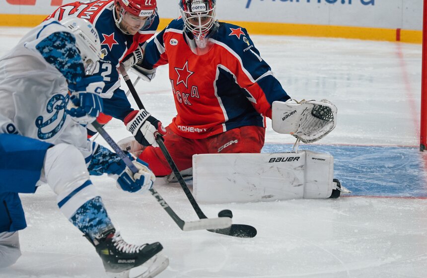 ЦСКА обыграл "Динамо" в матче КХЛ 19 фото