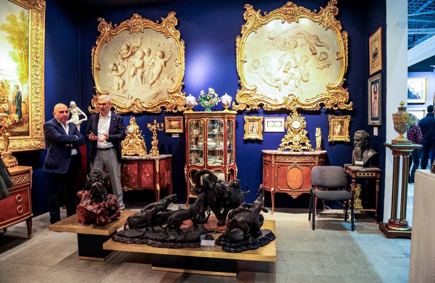 50-й Российский Антикварный Салон & Lifestyle "Искусство интерьера" проходит в Москве 18 фото