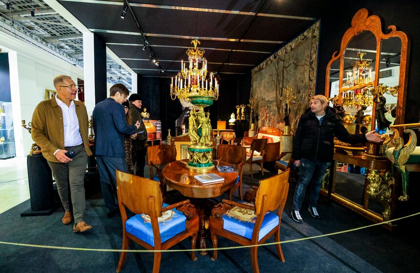 50-й Российский Антикварный Салон & Lifestyle "Искусство интерьера" проходит в Москве 6 фото