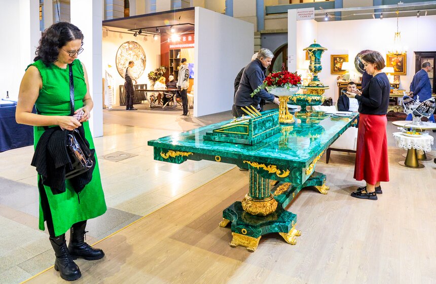 50-й Российский Антикварный Салон & Lifestyle "Искусство интерьера" проходит в Москве 24 фото