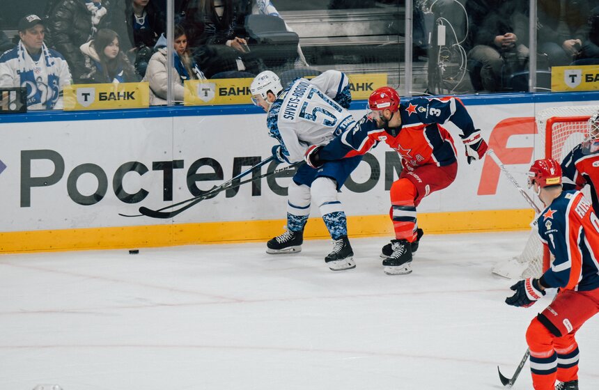 ЦСКА обыграл "Динамо" в матче КХЛ 8 фото