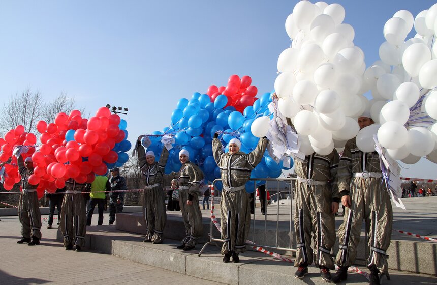 В Москве прошла молодежная акция "Стань первым!" 20 фото