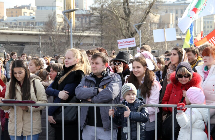 В Москве прошла молодежная акция "Стань первым!" 7 фото