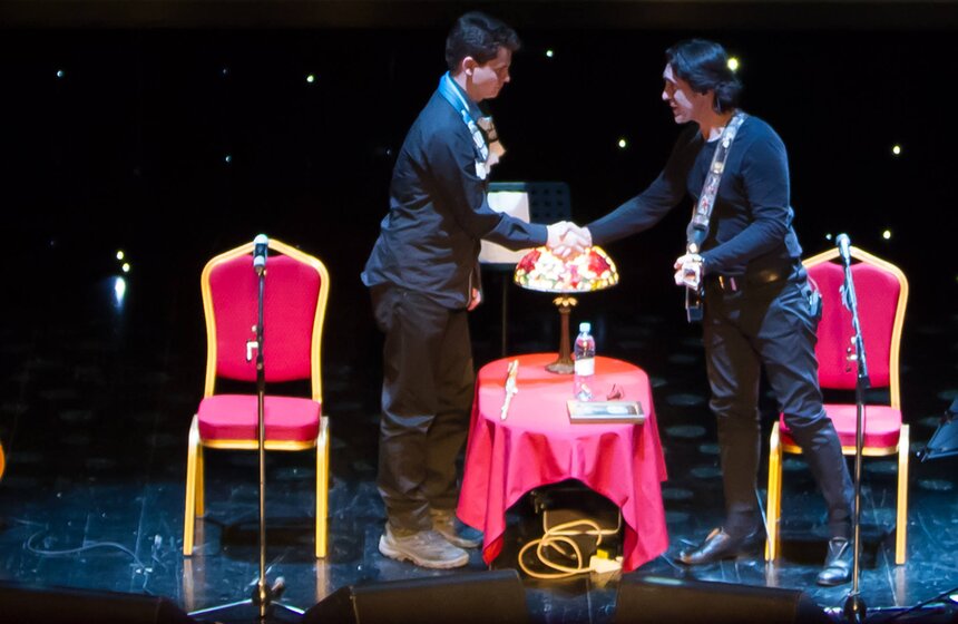 В Москве прошел творческий вечер Вячеслава Бутусова 9 фото