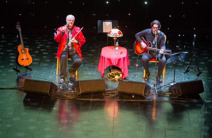 В Москве прошел творческий вечер Вячеслава Бутусова 15 фото