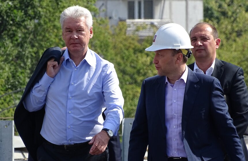 Мэр Москвы открыл движение по новой развязке Можайского шоссе 10 фото