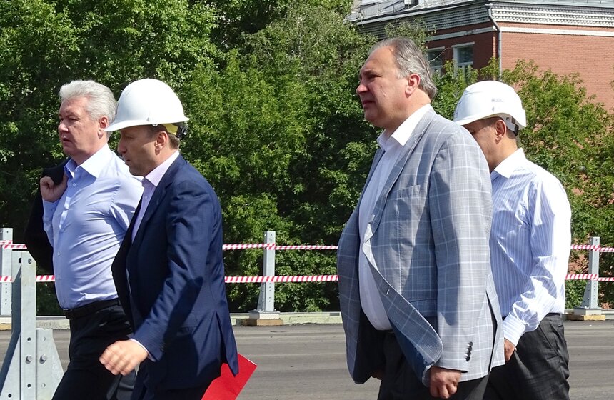 Мэр Москвы открыл движение по новой развязке Можайского шоссе 11 фото