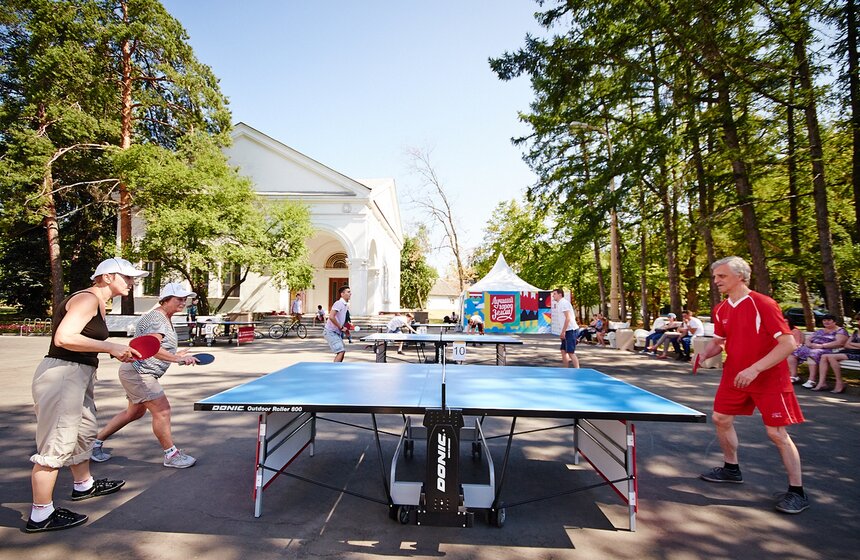 На ВДНХ прошли соревнования по пинг-понгу на Кубок мэра Москвы 11 фото