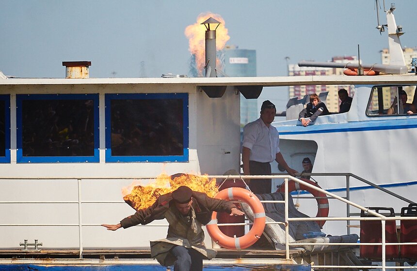 В парке "Северное Тушино" прошел праздник по случаю Дня ВМФ 8 фото