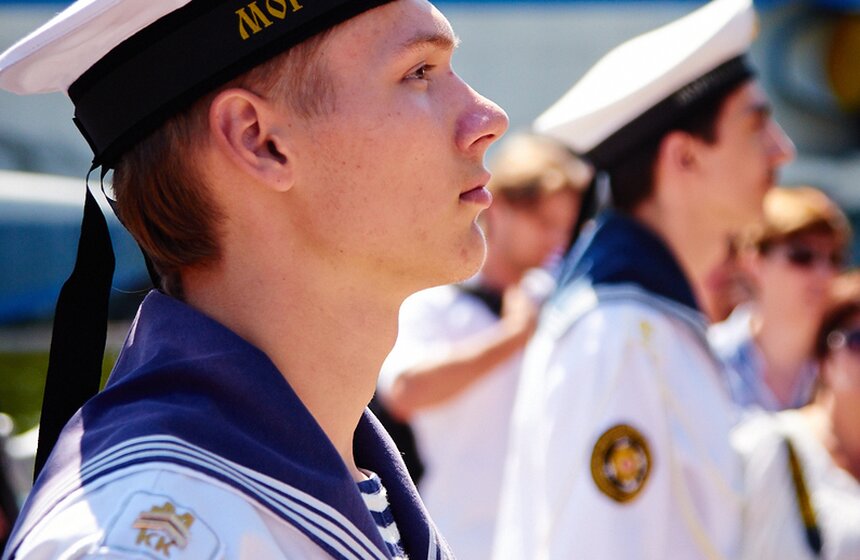 В парке "Северное Тушино" прошел праздник по случаю Дня ВМФ 20 фото