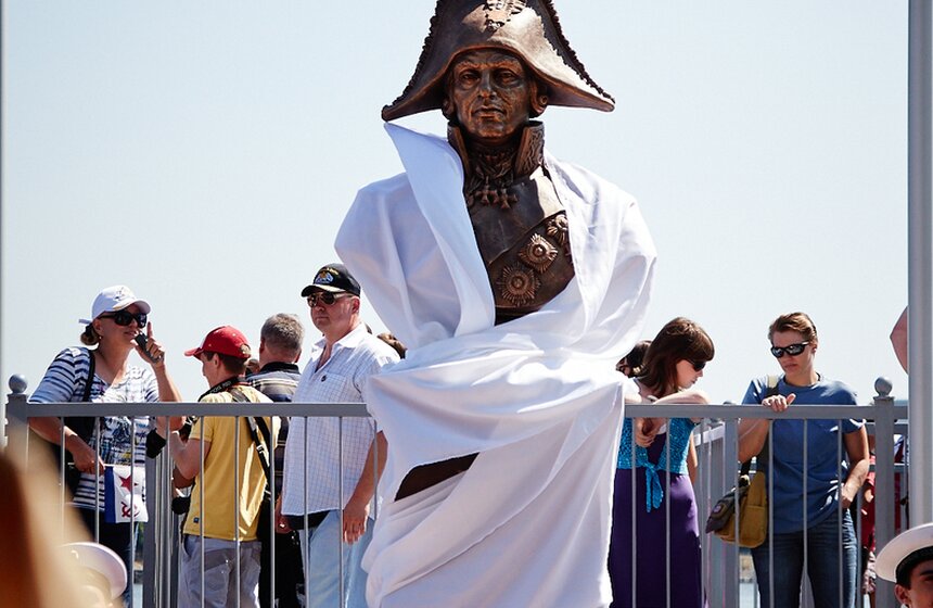 В парке "Северное Тушино" прошел праздник по случаю Дня ВМФ 19 фото