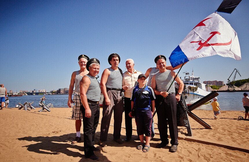 В парке "Северное Тушино" прошел праздник по случаю Дня ВМФ 23 фото