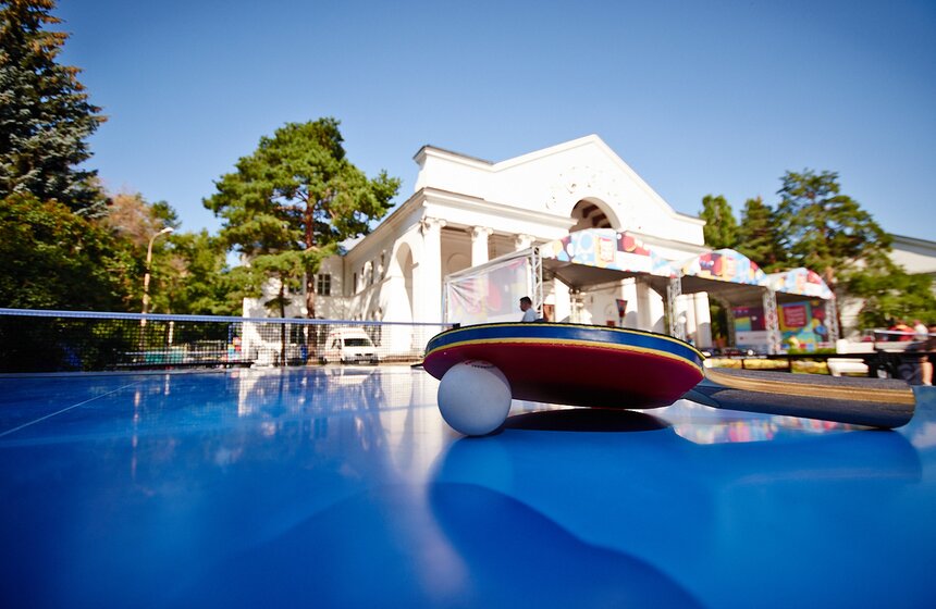 На ВДНХ прошли соревнования по пинг-понгу на Кубок мэра Москвы 19 фото