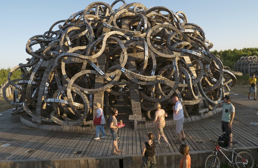 В Калужской области прошел фестиваль "Архстояние-2104" 17 фото