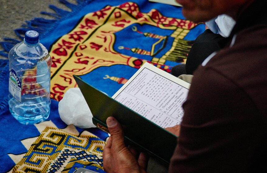 В Москве мусульмане начали праздновать Ураза-байрам 7 фото