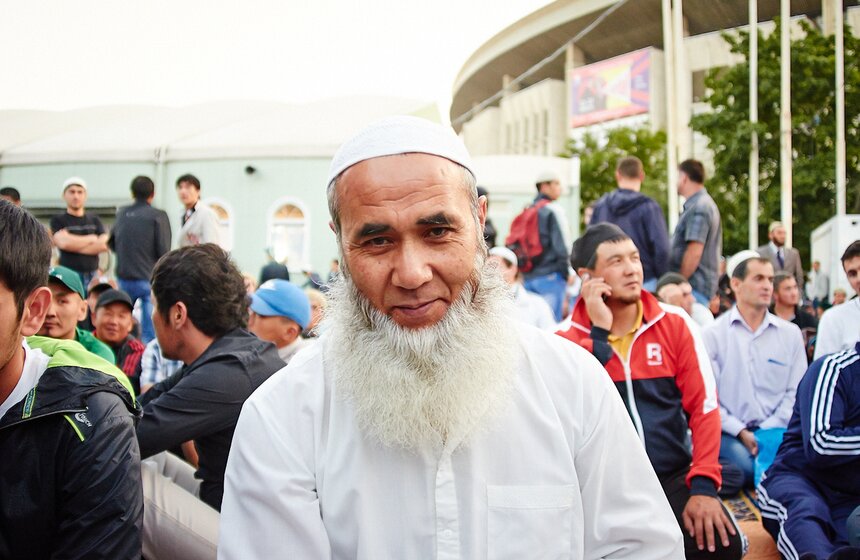 В Москве мусульмане начали праздновать Ураза-байрам 8 фото