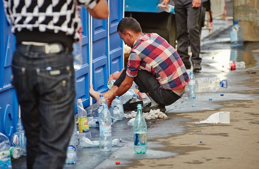 В Москве мусульмане начали праздновать Ураза-байрам 13 фото