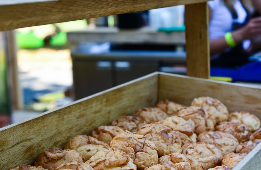 В парке "Красная Пресня" проходит фестиваль еды "О, да! Еда!" 16 фото