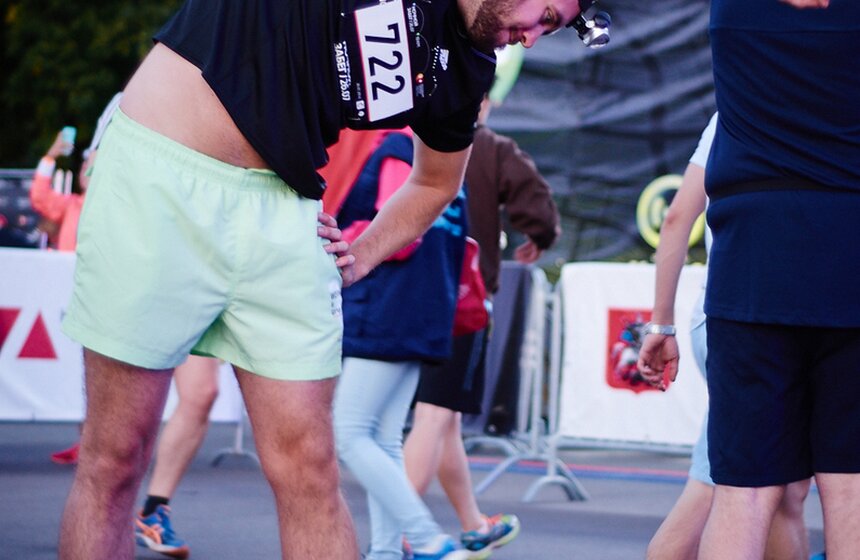 Москвичи приняли участие в ночном забеге 5 фото