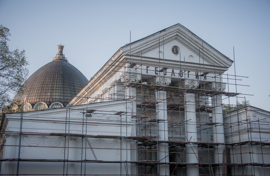 Как ремонтировали павильоны ВДНХ 23 фото