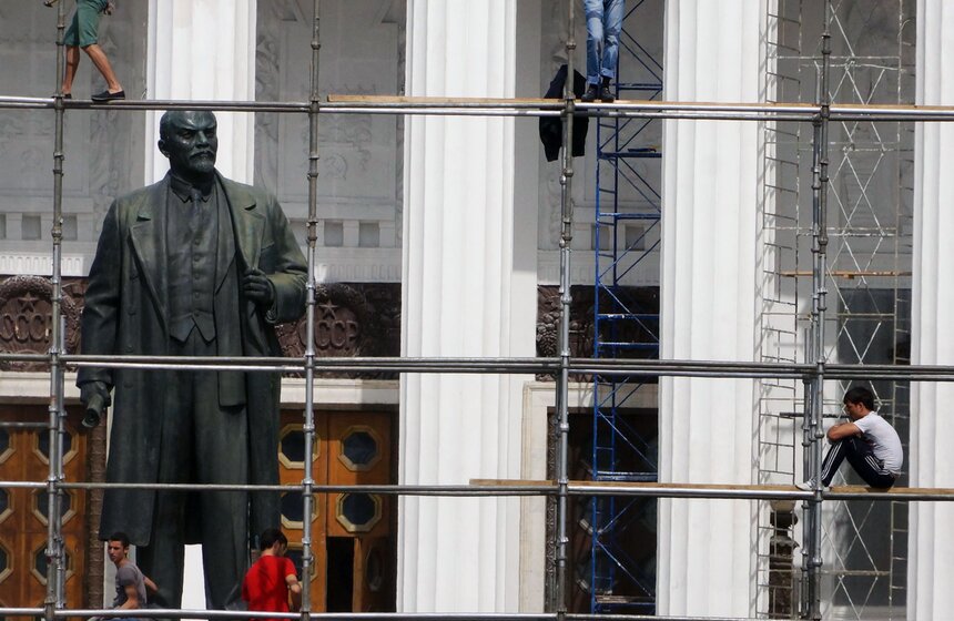 Как ремонтировали павильоны ВДНХ 13 фото