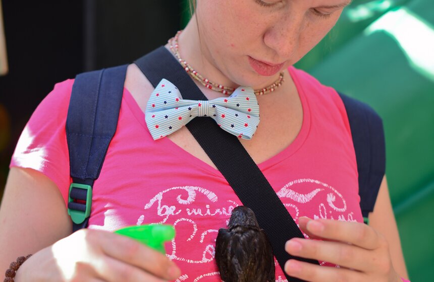 На Кунцевском бульваре прошла акция Flowerмастер 2 фото