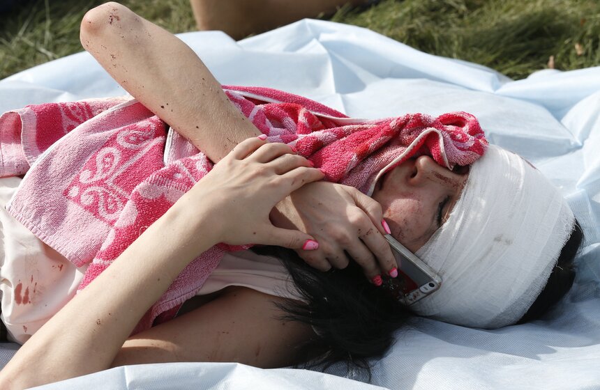 На Арбатско-Покровской линии метро с рельсов сошли вагоны поезда 7 фото