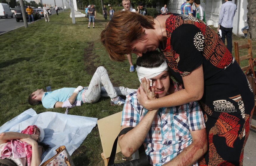 На Арбатско-Покровской линии метро с рельсов сошли вагоны поезда 8 фото