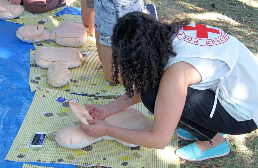 В "Сокольниках" обучали правилам оказания первой помощи при ЧС 6 фото