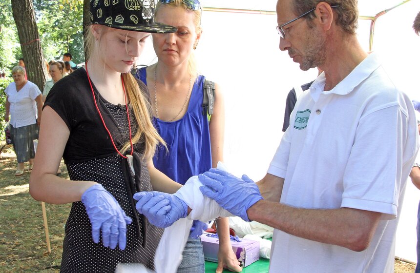 В "Сокольниках" обучали правилам оказания первой помощи при ЧС 8 фото