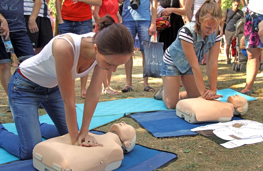 В "Сокольниках" обучали правилам оказания первой помощи при ЧС 16 фото