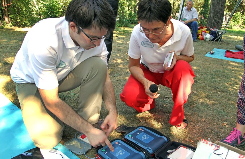 В "Сокольниках" обучали правилам оказания первой помощи при ЧС 17 фото